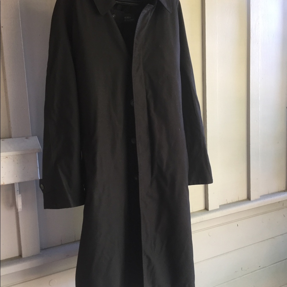 Overcoat/trench coat, black,